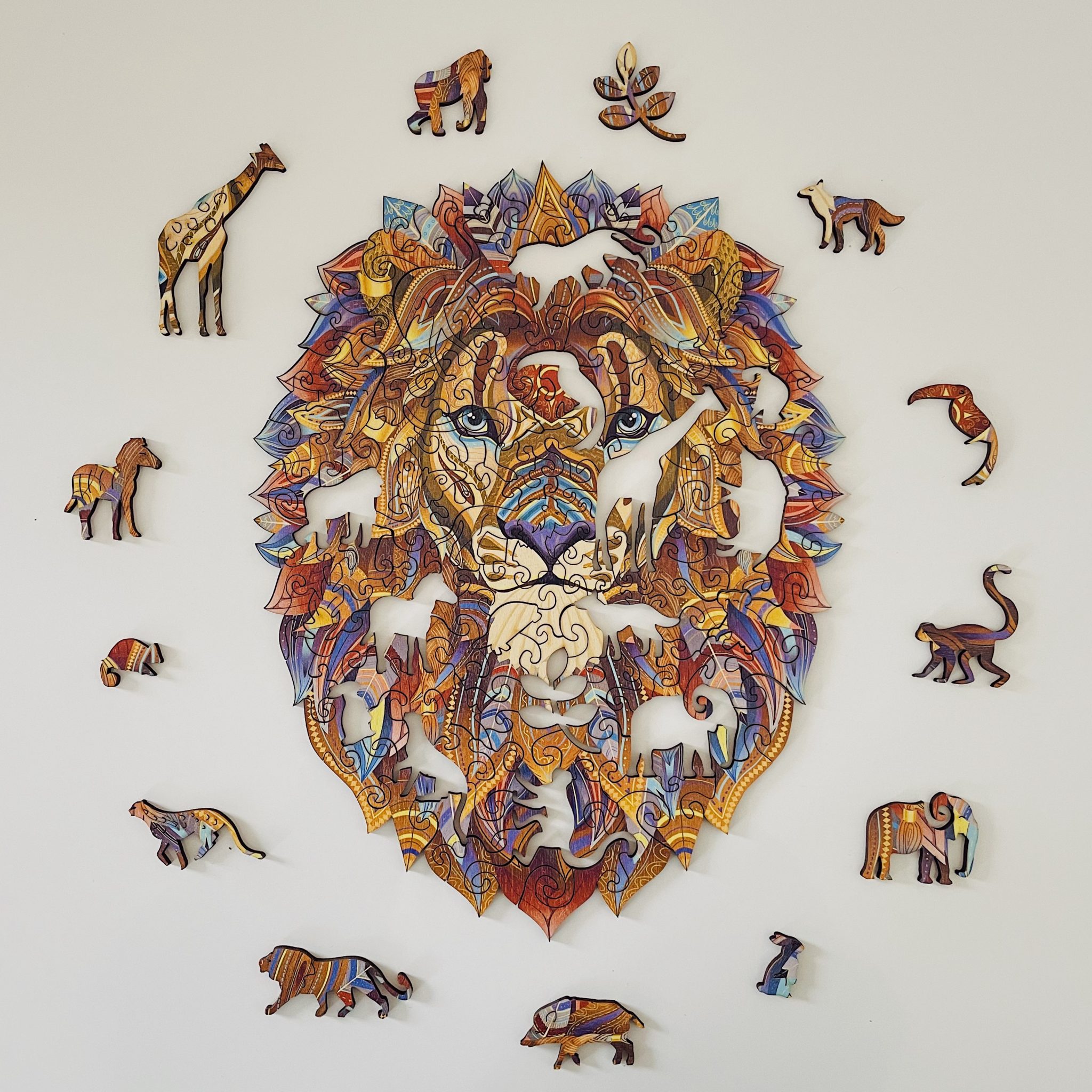 Mighty Lion Jigsaw Lubiwood