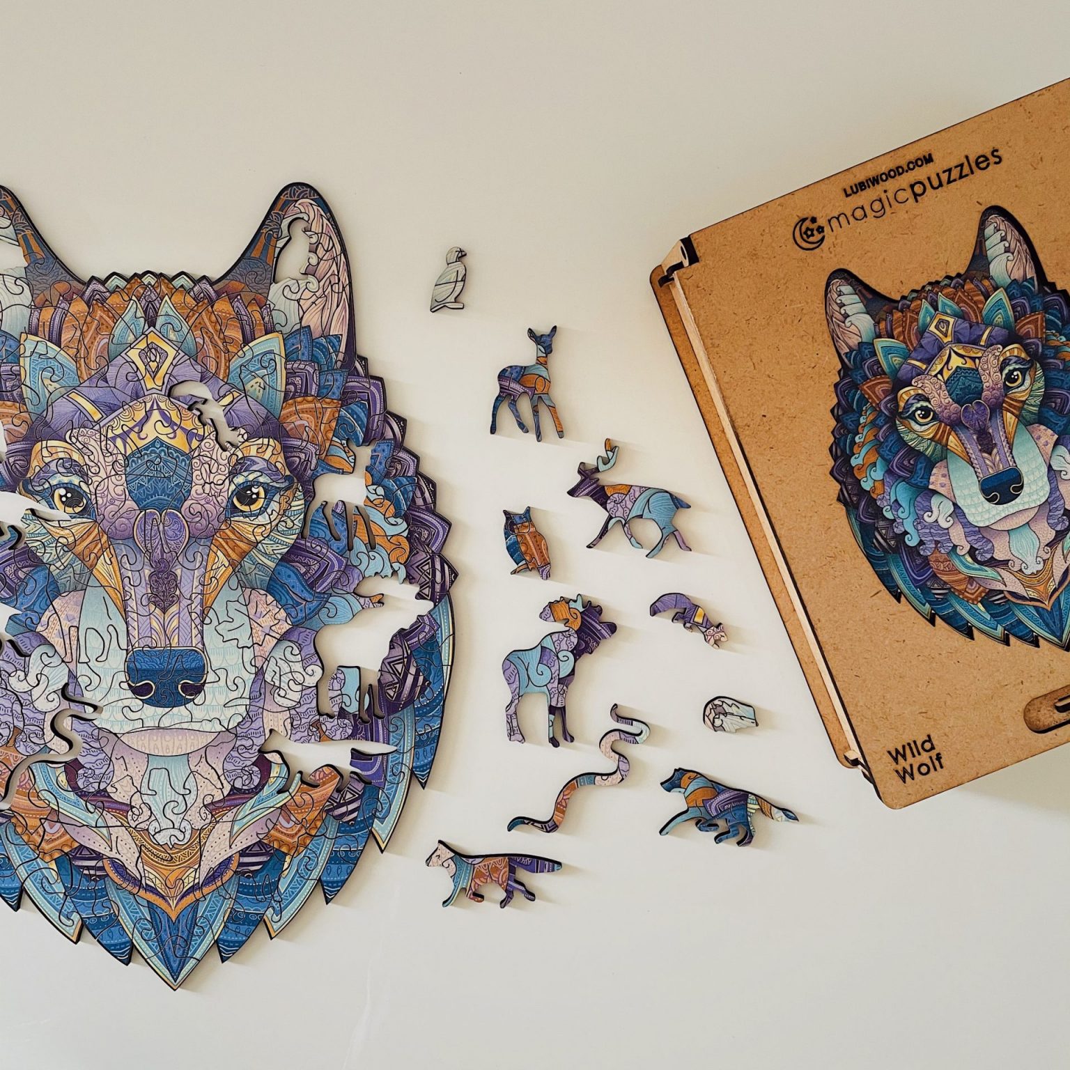 Wild Wolf Jigsaw | Lubiwood