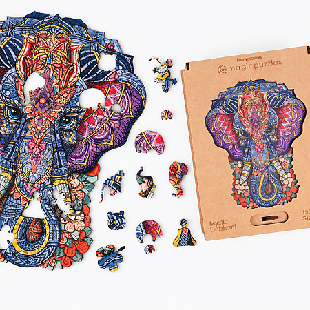 Puzzle Elefante mistico