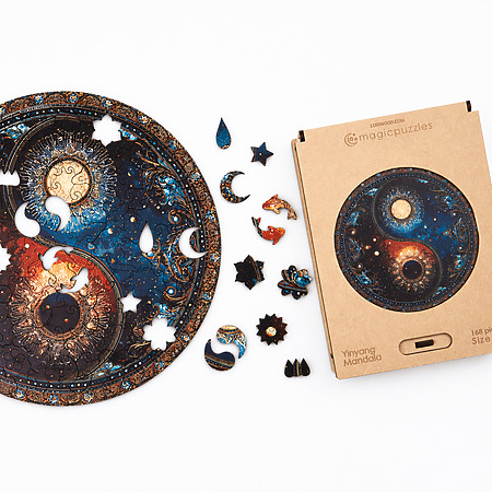 Puzzle Mandala Jin a Jang