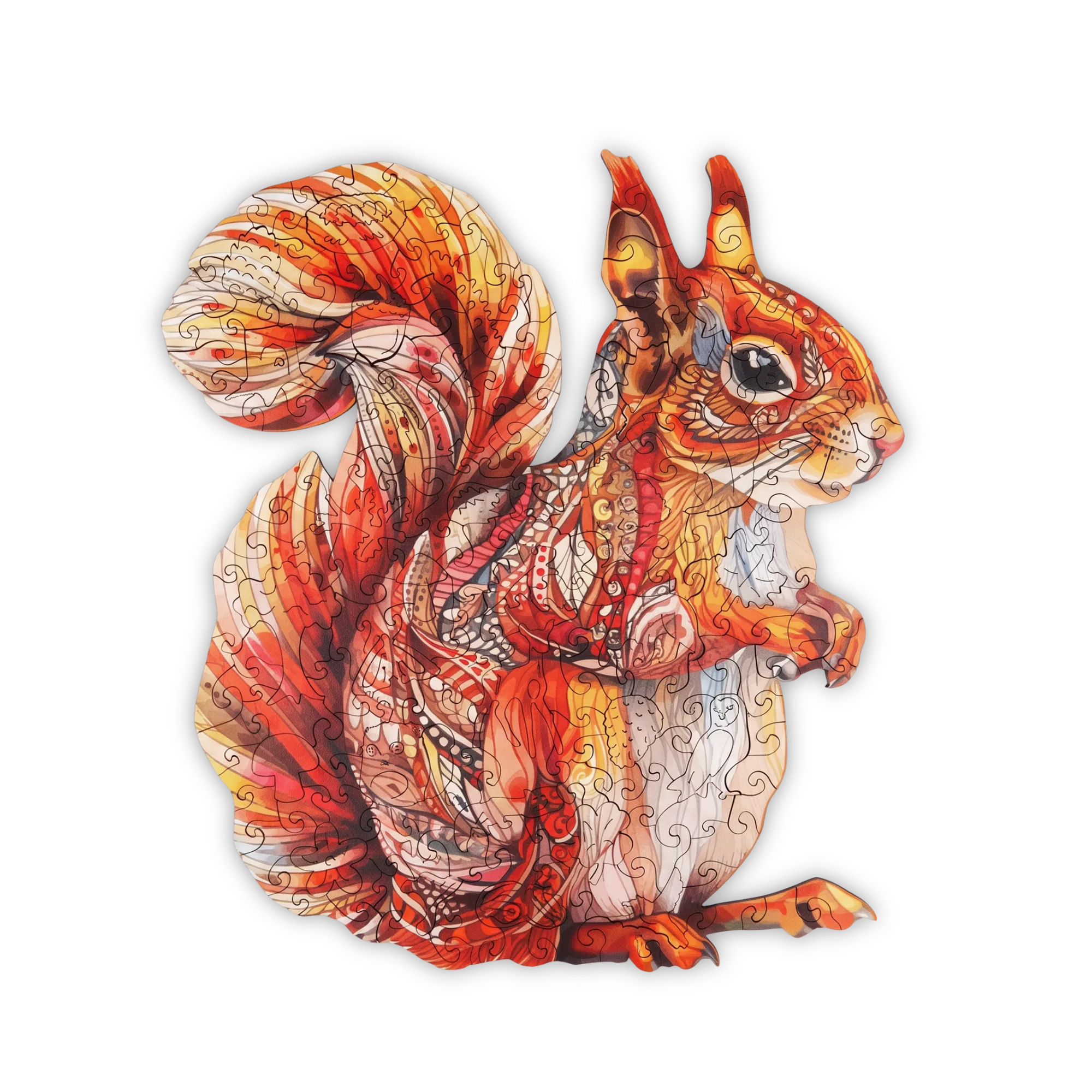 AdorableSquirrel_1 Bedårende Egern Puslespil - Billede 1