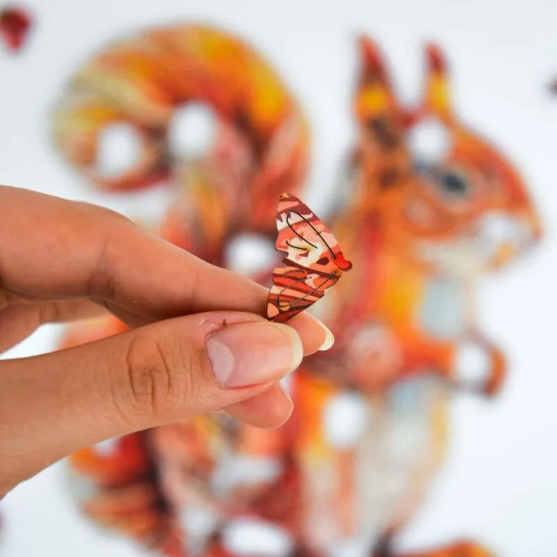 De voltooide puzzel