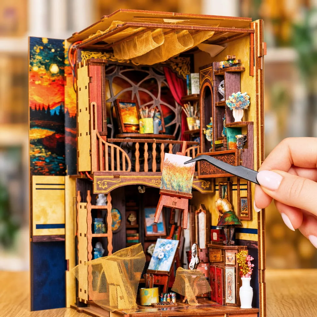 Kunstværksted Book Nook - Billede 8