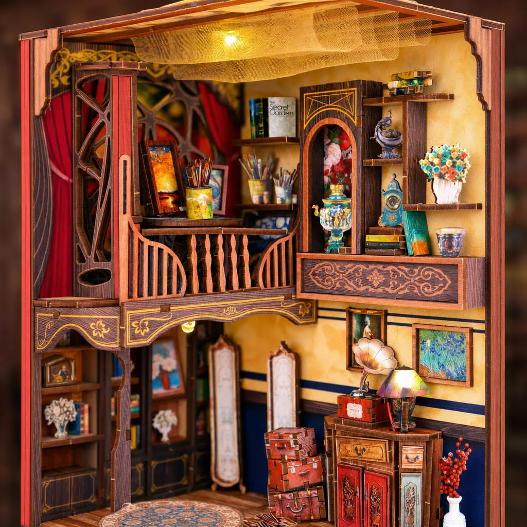Kunstværksted Book Nook - Billede 3