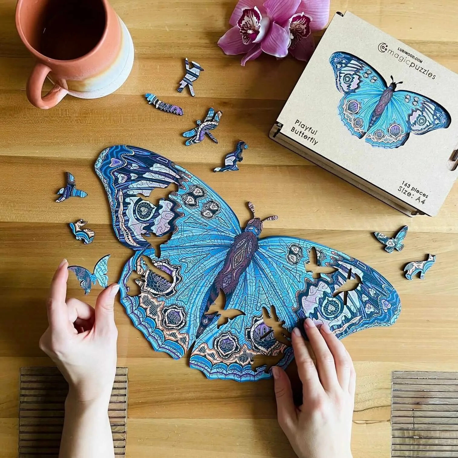 Playful Butterfly Jigsaw