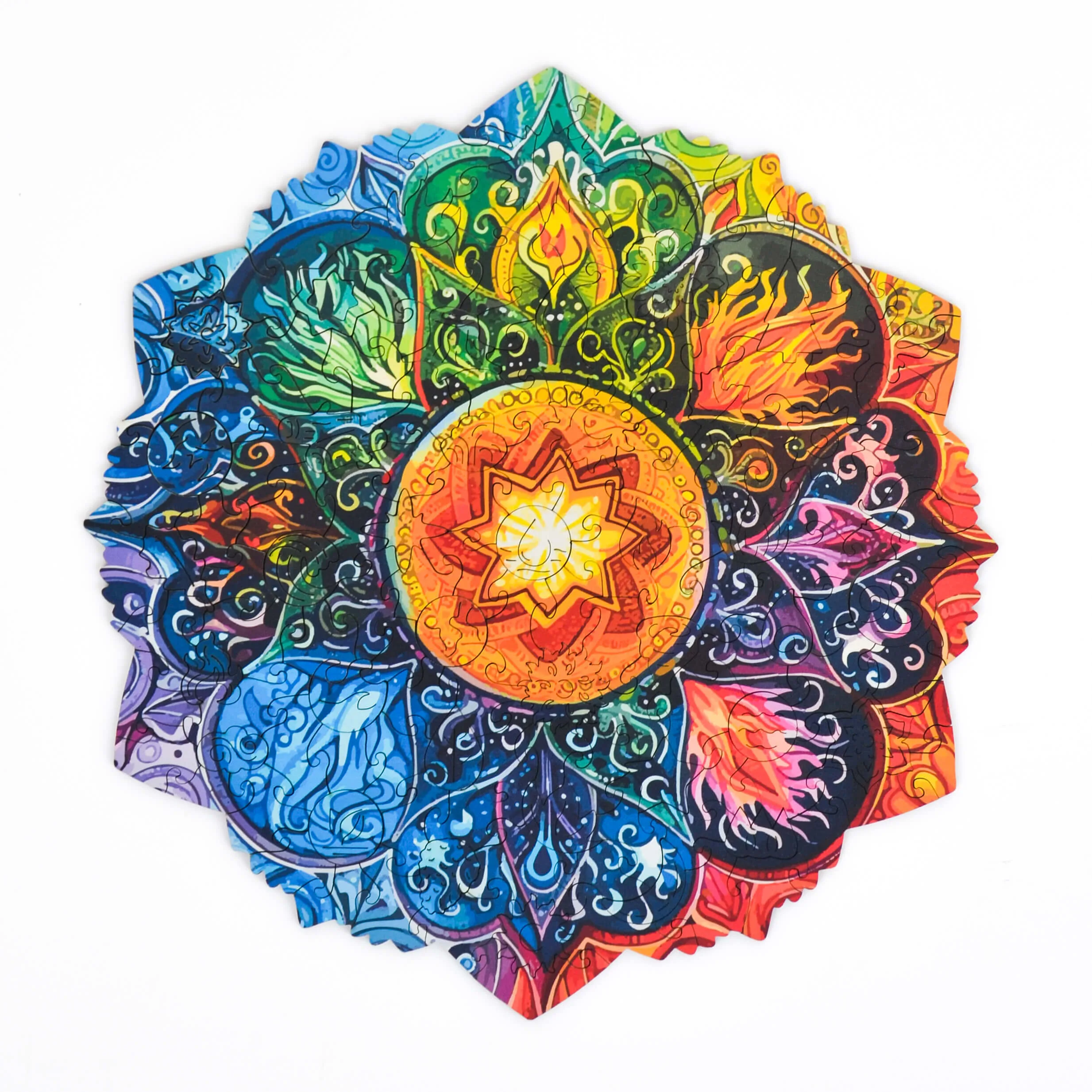 Elementer Mandala Puslespil - Billede 3