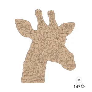 Puzzle Esbelta Girafa - Imagem 4