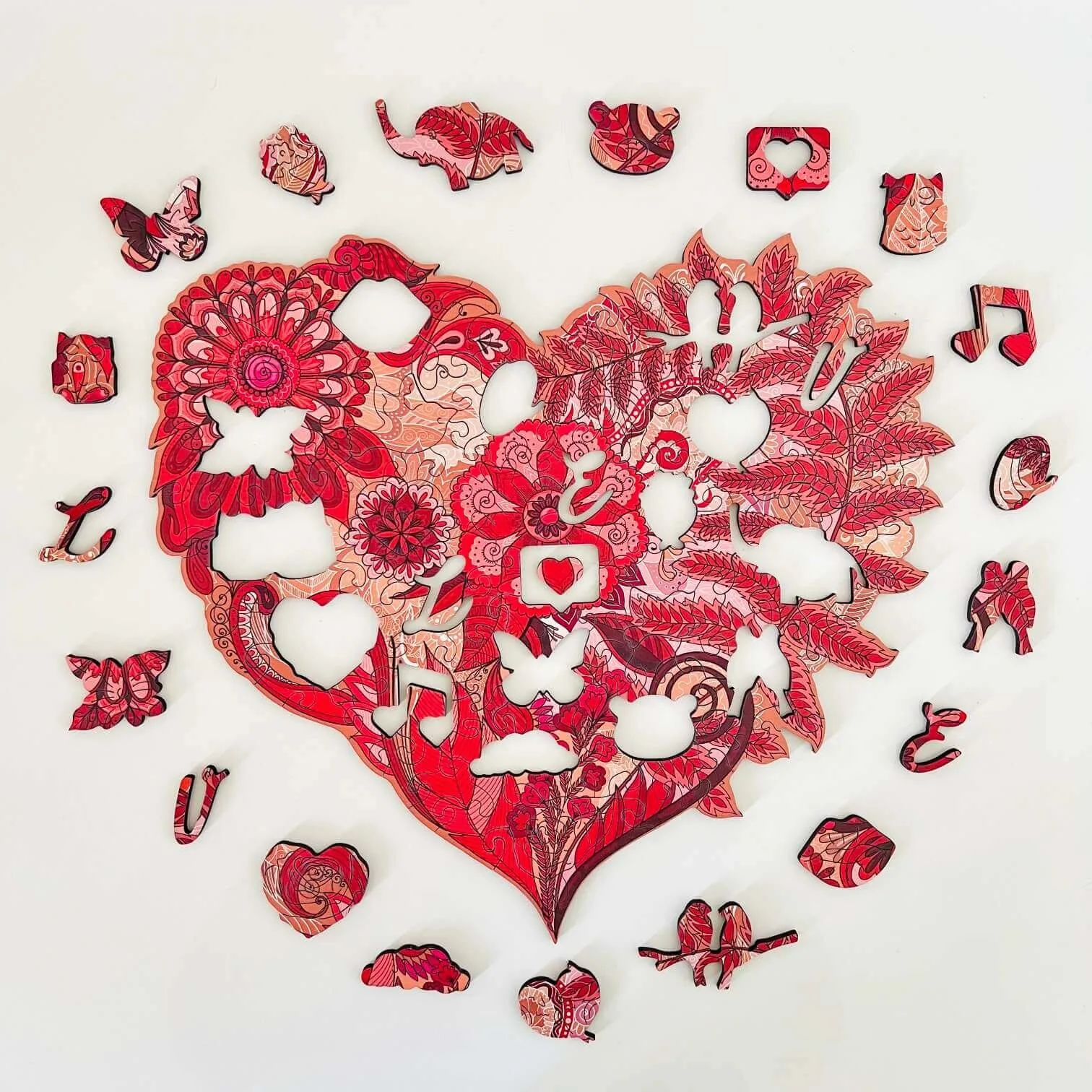 Szív Mandala Kirakó