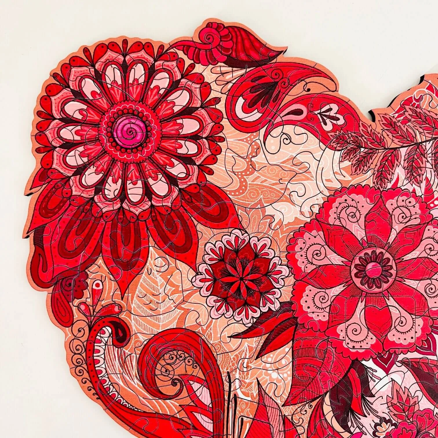 Heart Mandala Jigsaw