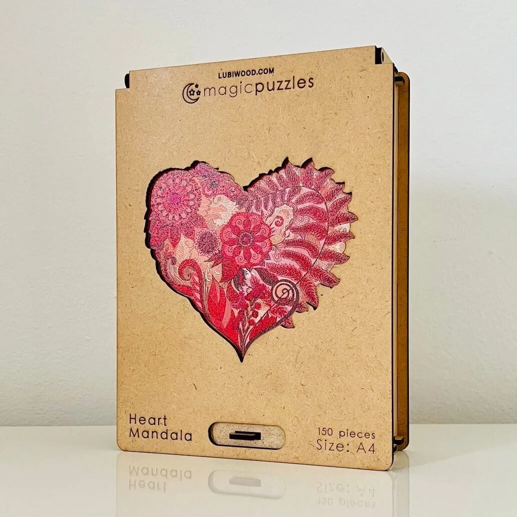 Heart Mandala Jigsaw