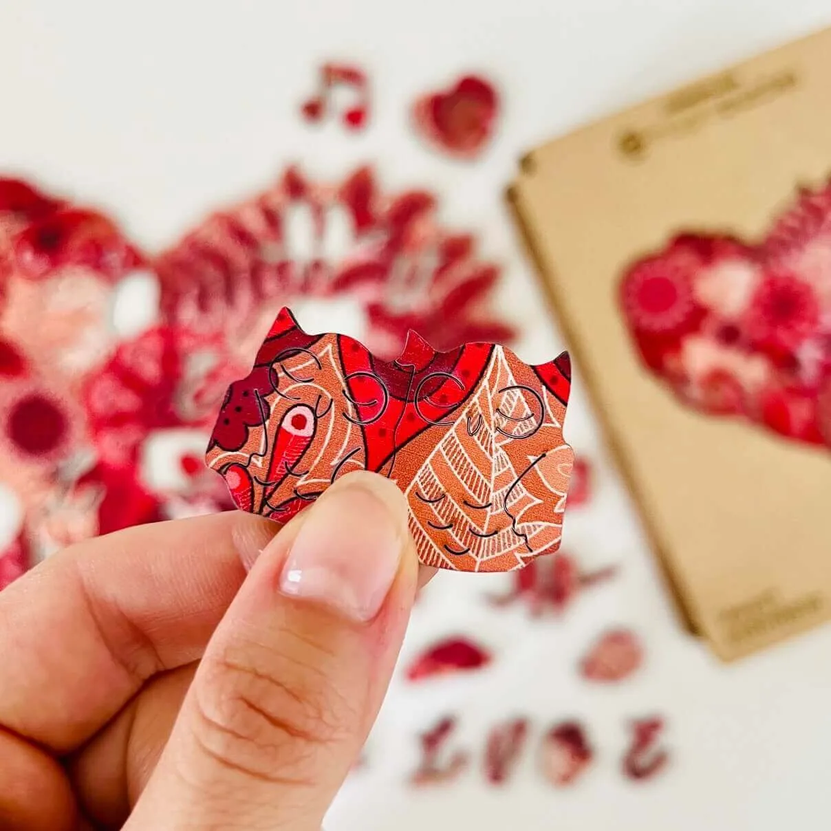 Heart Mandala Jigsaw