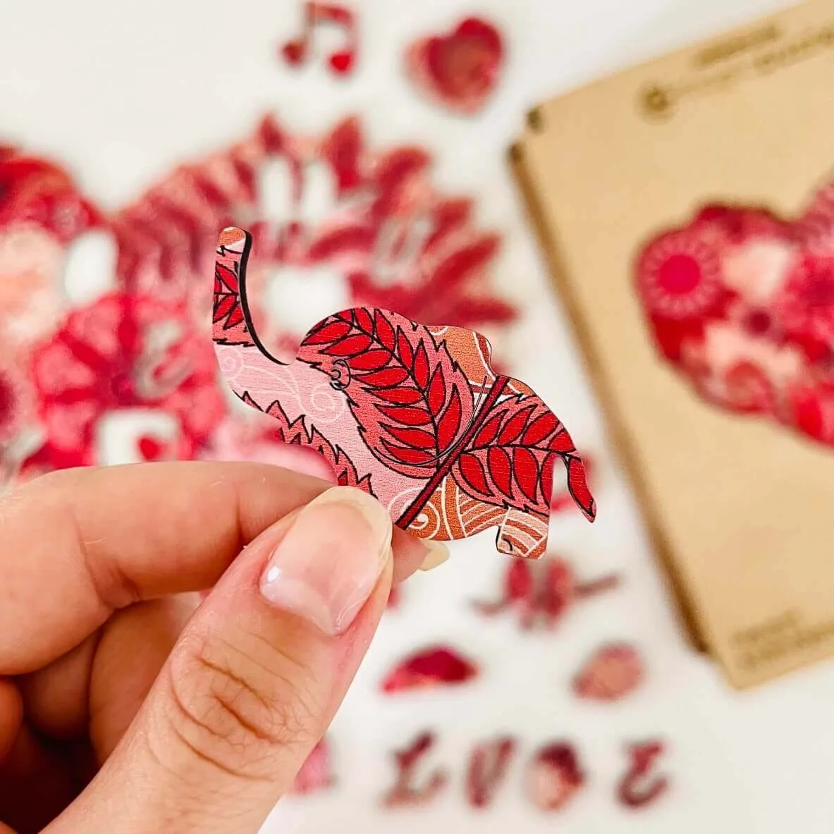 Heart Mandala Jigsaw