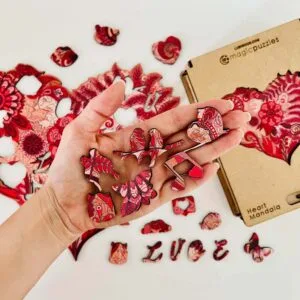 Heart Mandala Jigsaw