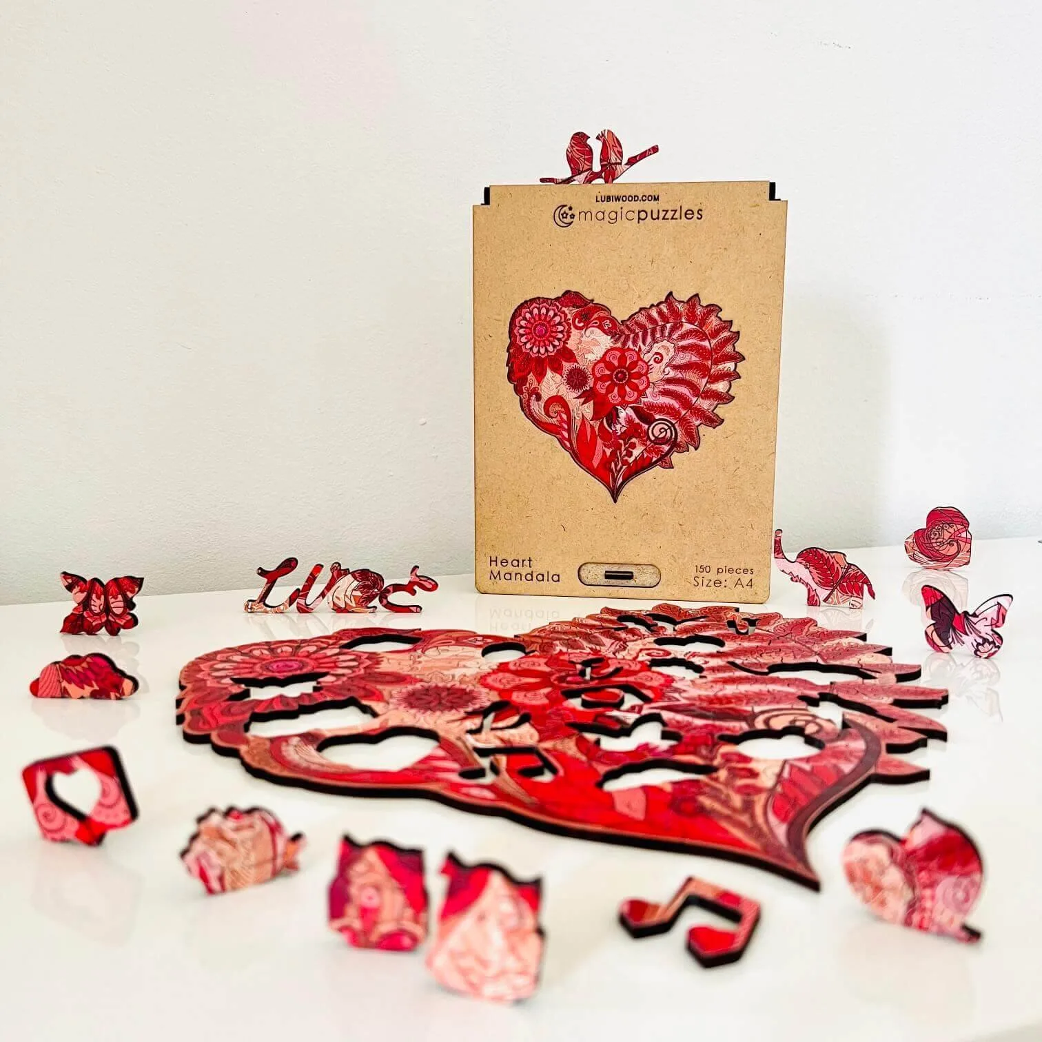 Heart Mandala Jigsaw