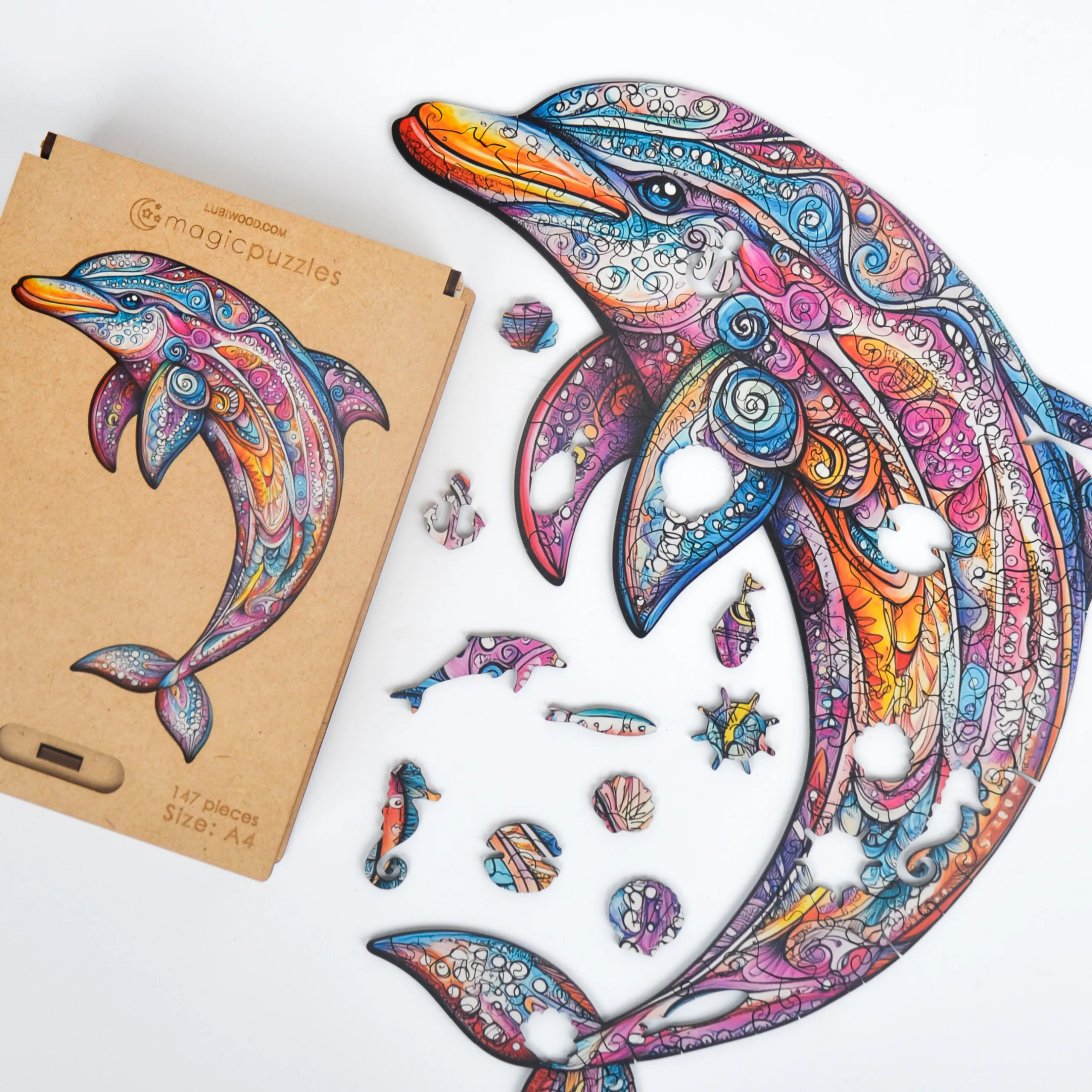 Adriaterhavet Delfin Puslespil - Billede 3