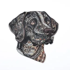 Chocolate Labrador Puzzle
