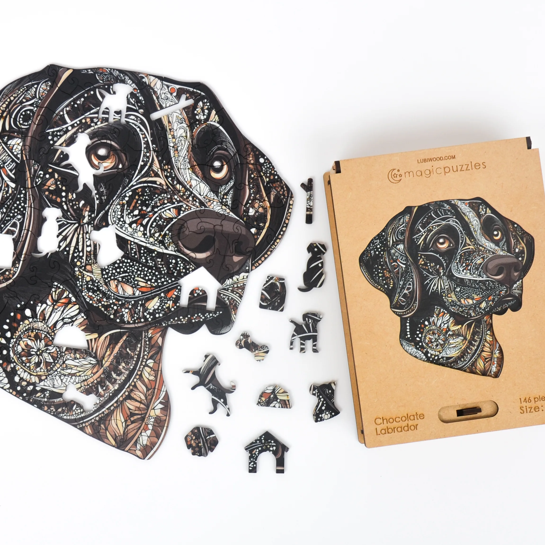 Chocolate Labrador Puzzle - Image 4