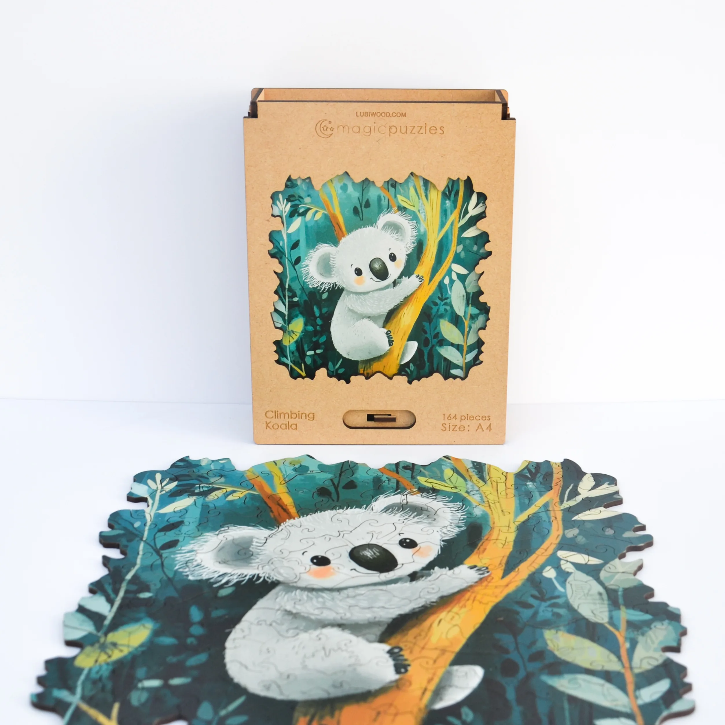Klatrende Koala Puslespil - Billede 3