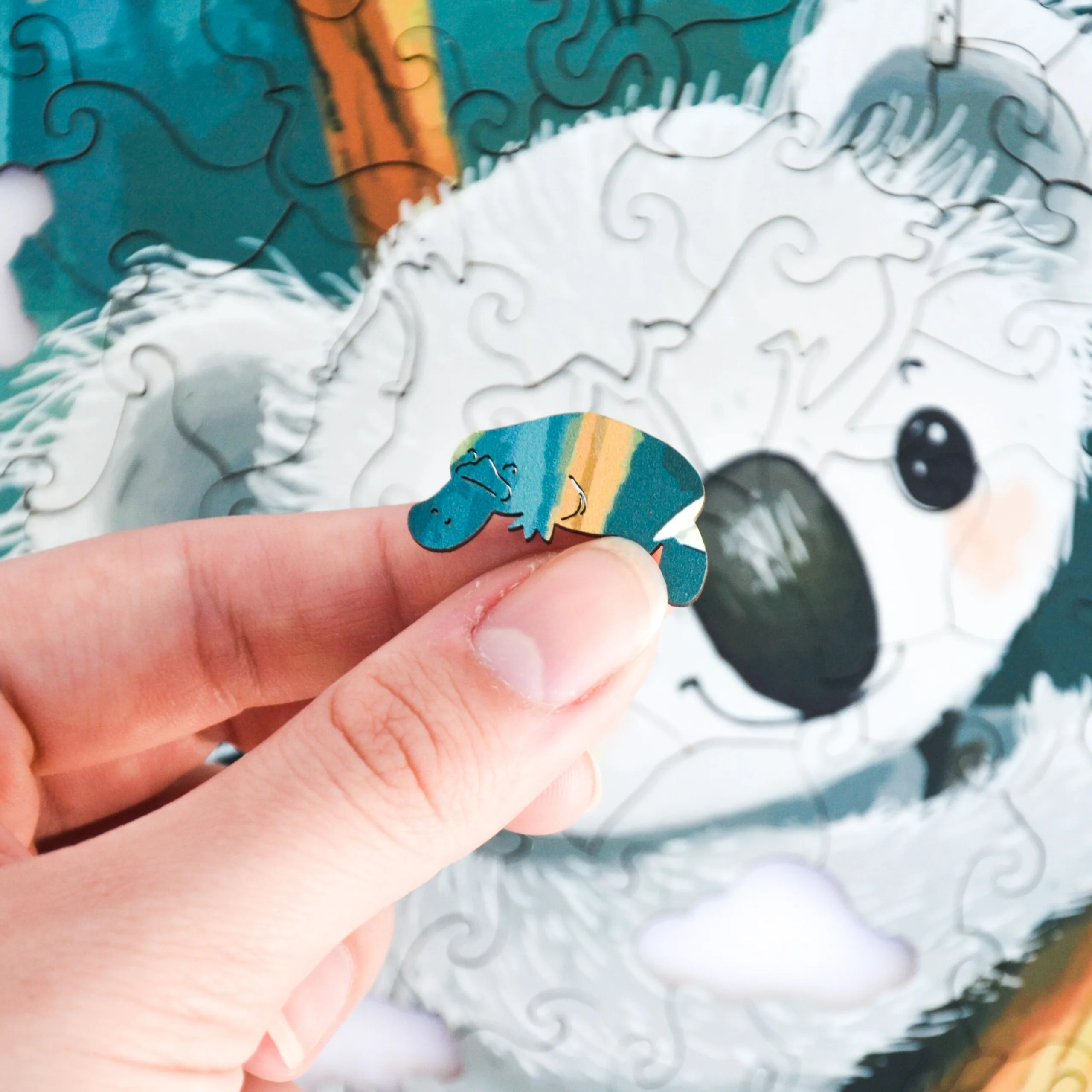 Klatrende Koala Puslespil - Billede 5