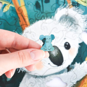 Klatrende Koala Puslespil - Billede 6