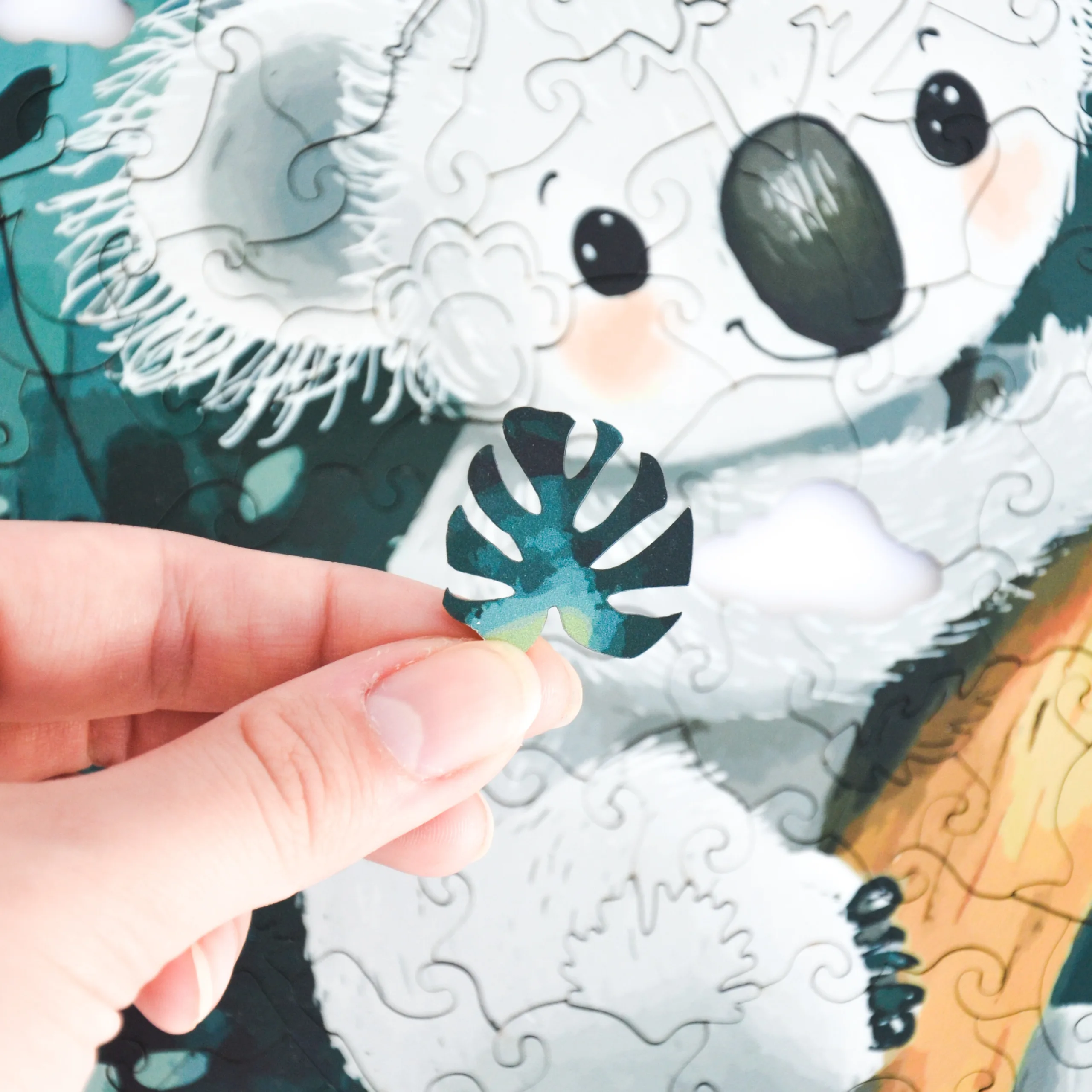Klatrende Koala Puslespil - Billede 7