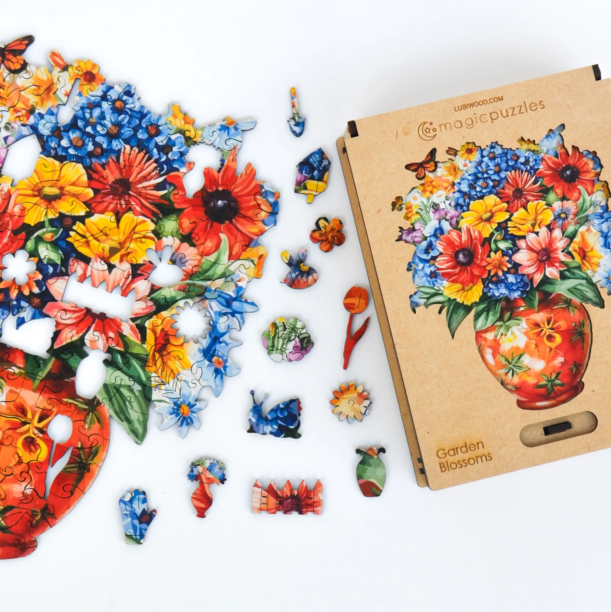 Havens Blomster Puslespil - Billede 3