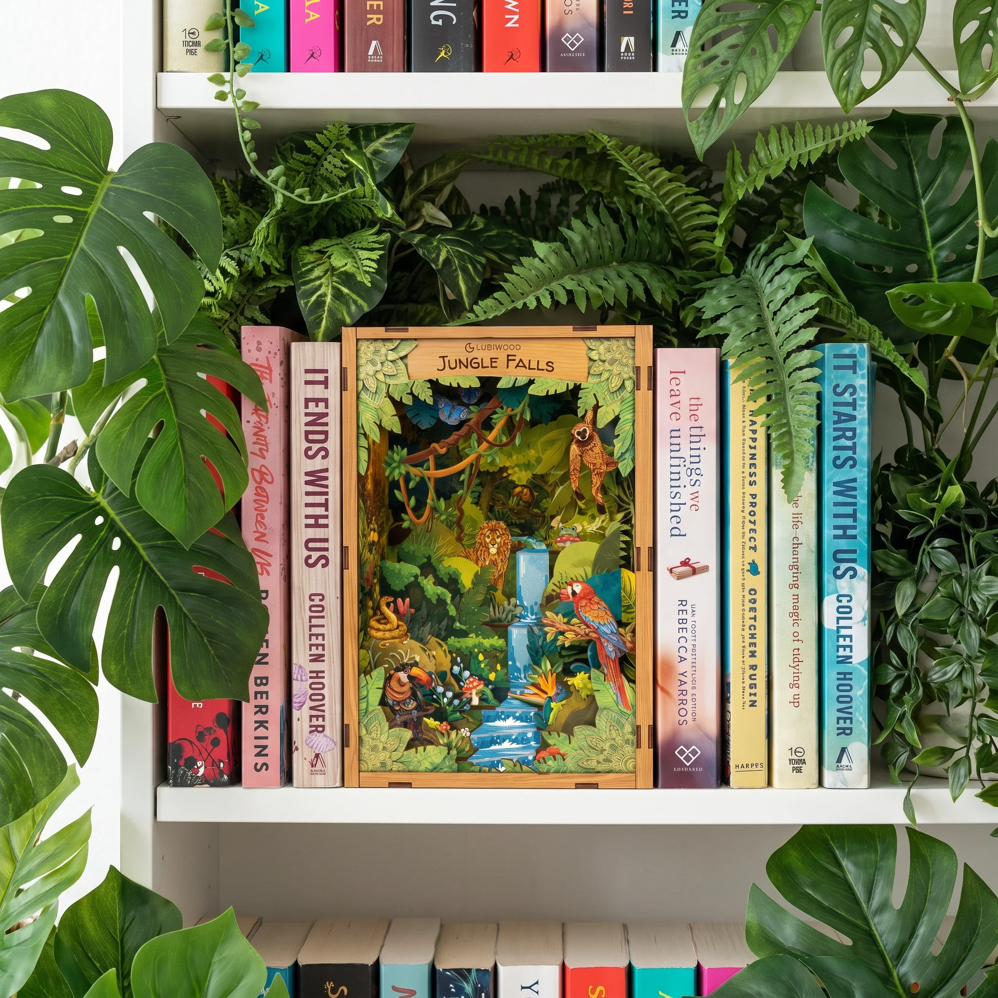 Book Nook на водопадите в джунглата - Изображение 4