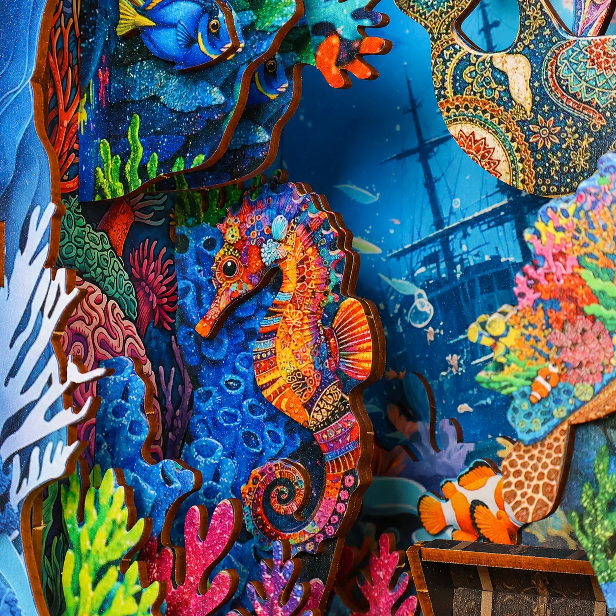 Tesouro do Oceano Book Nook - Imagem 5