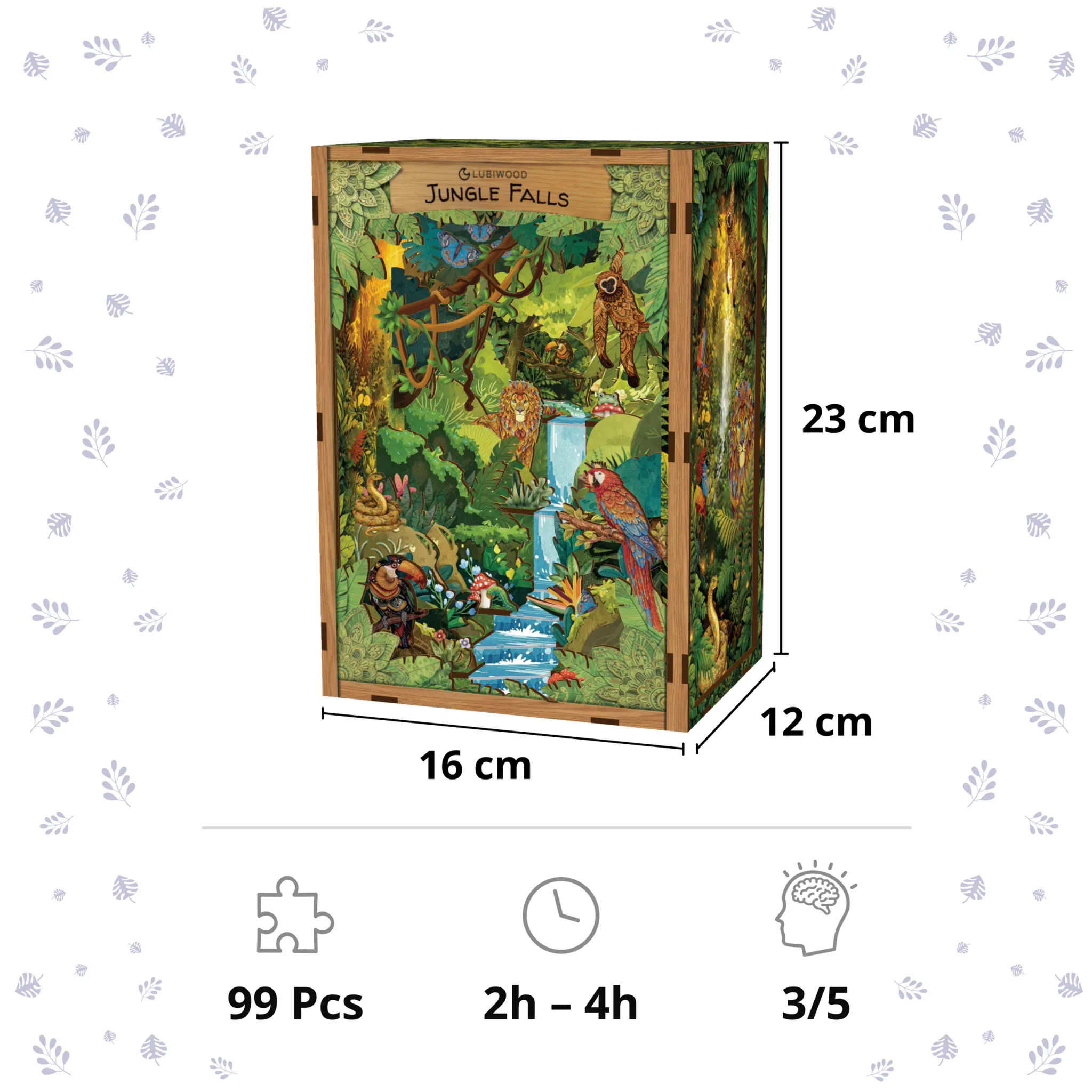 Book Nook на водопадите в джунглата - Изображение 9