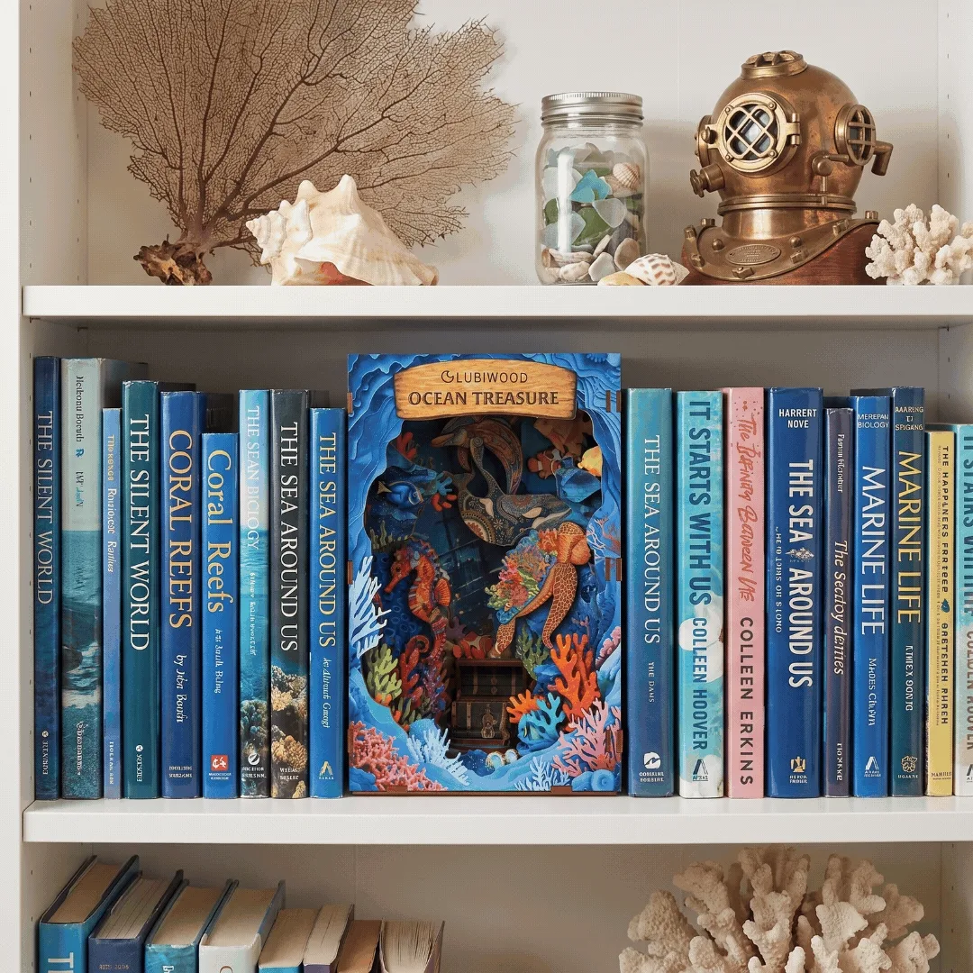 Tesouro do Oceano Book Nook - Imagem 10