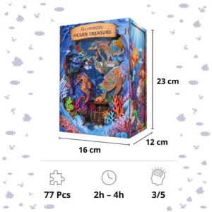 Tesouro do Oceano Book Nook - Imagem 13
