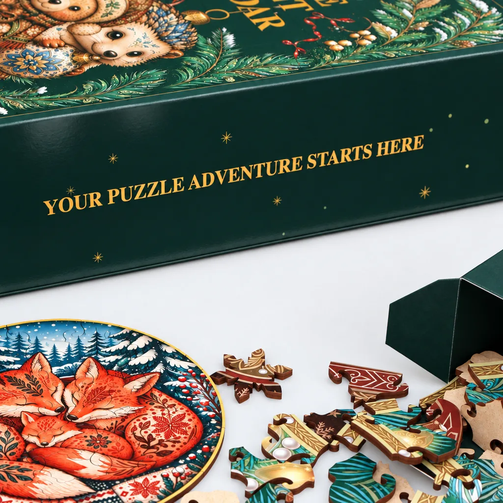 Puzzle de calendario de adviento - Imagen 10