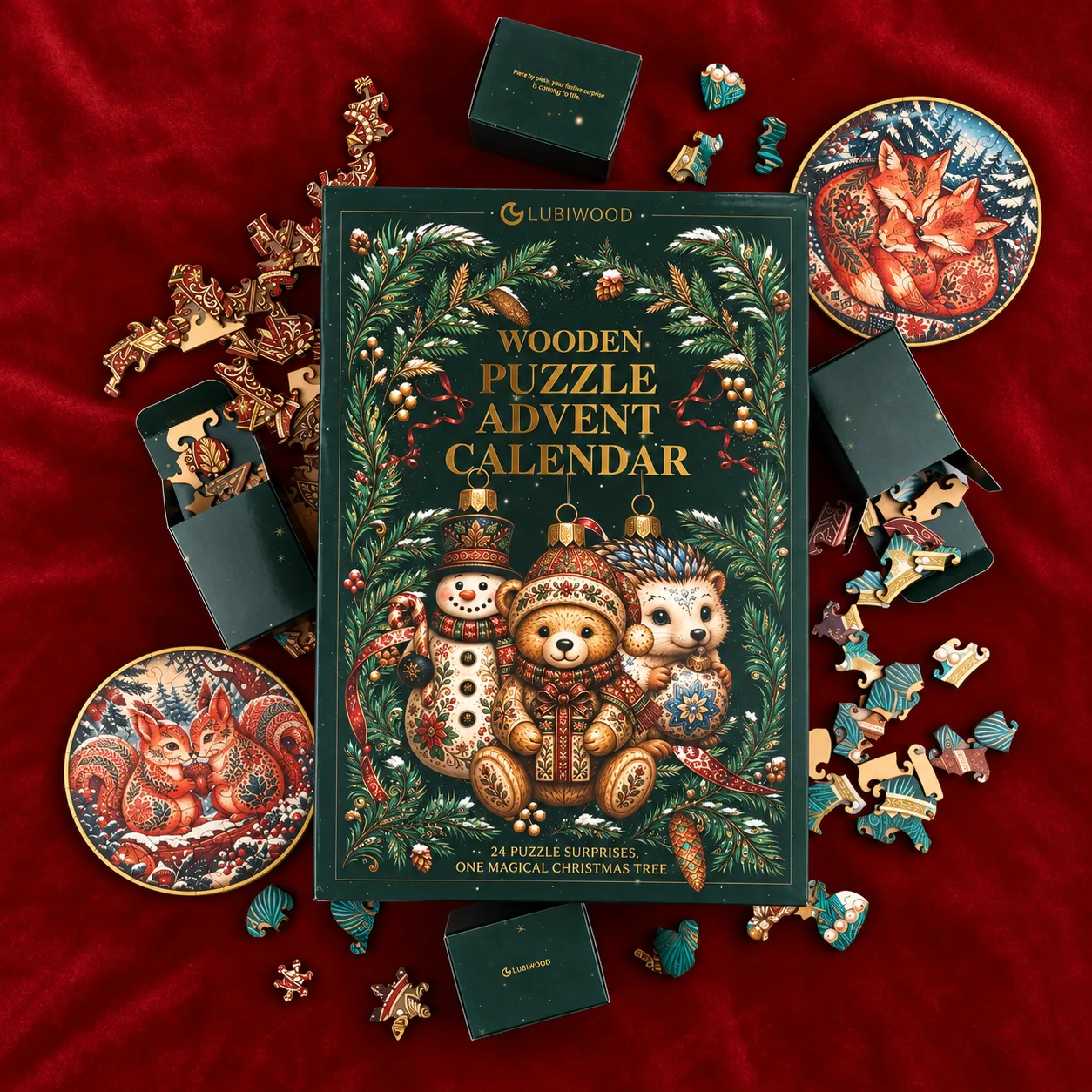 Puzzle de calendario de adviento - Imagen 3