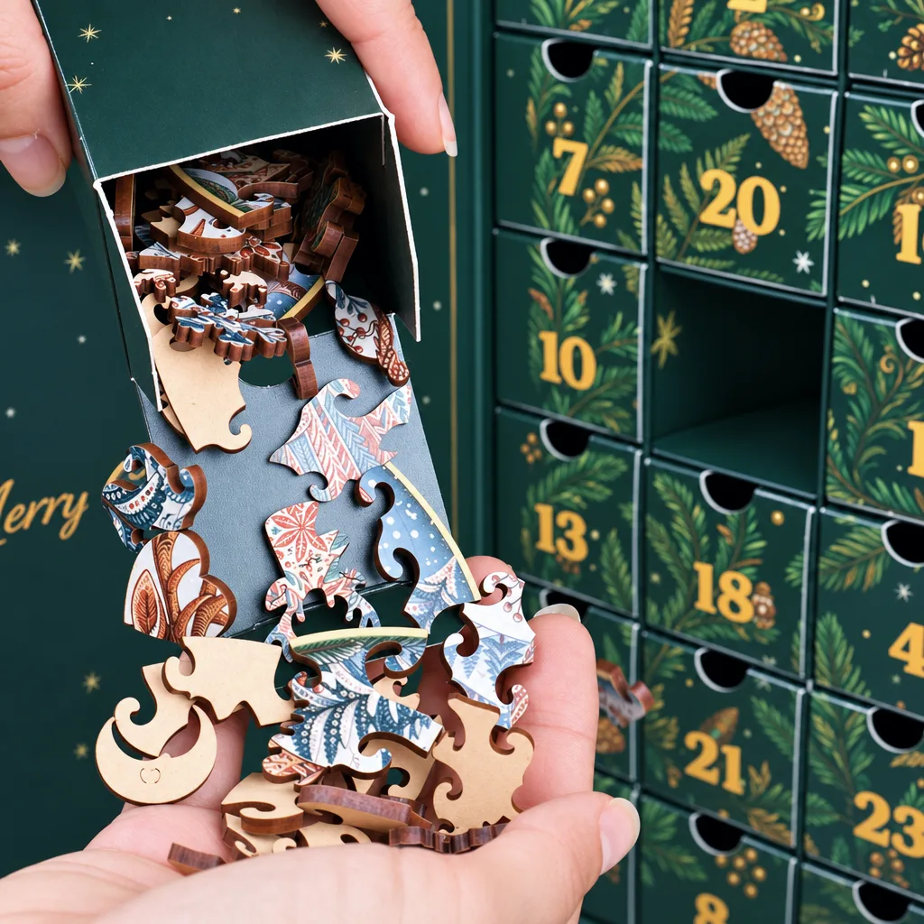 Puzzle de calendario de adviento - Imagen 9