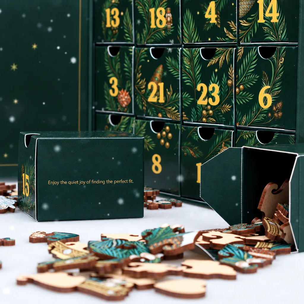 Puzzle de calendario de adviento - Imagen 12