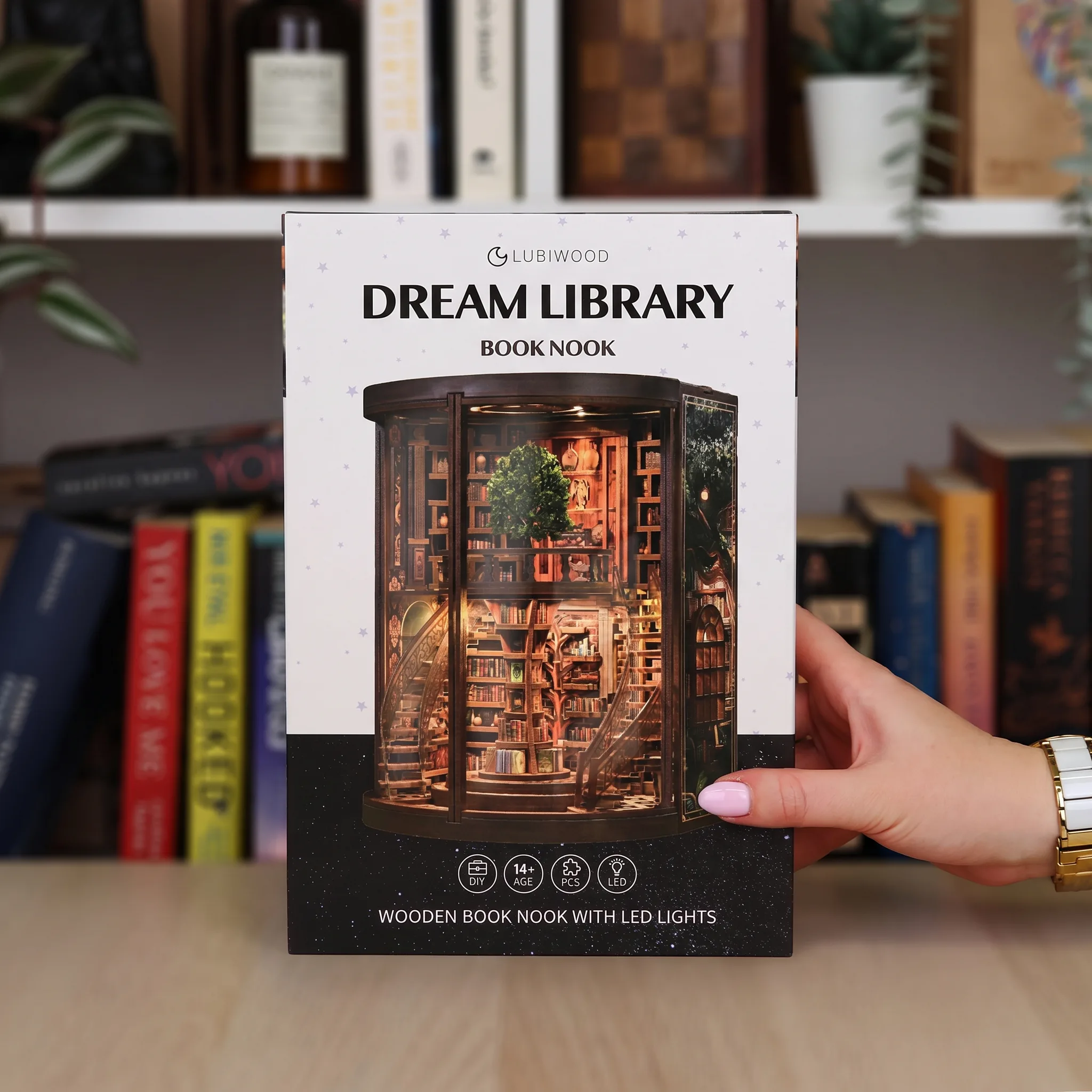 Álomkönyvtár Book Nook – Kép 8