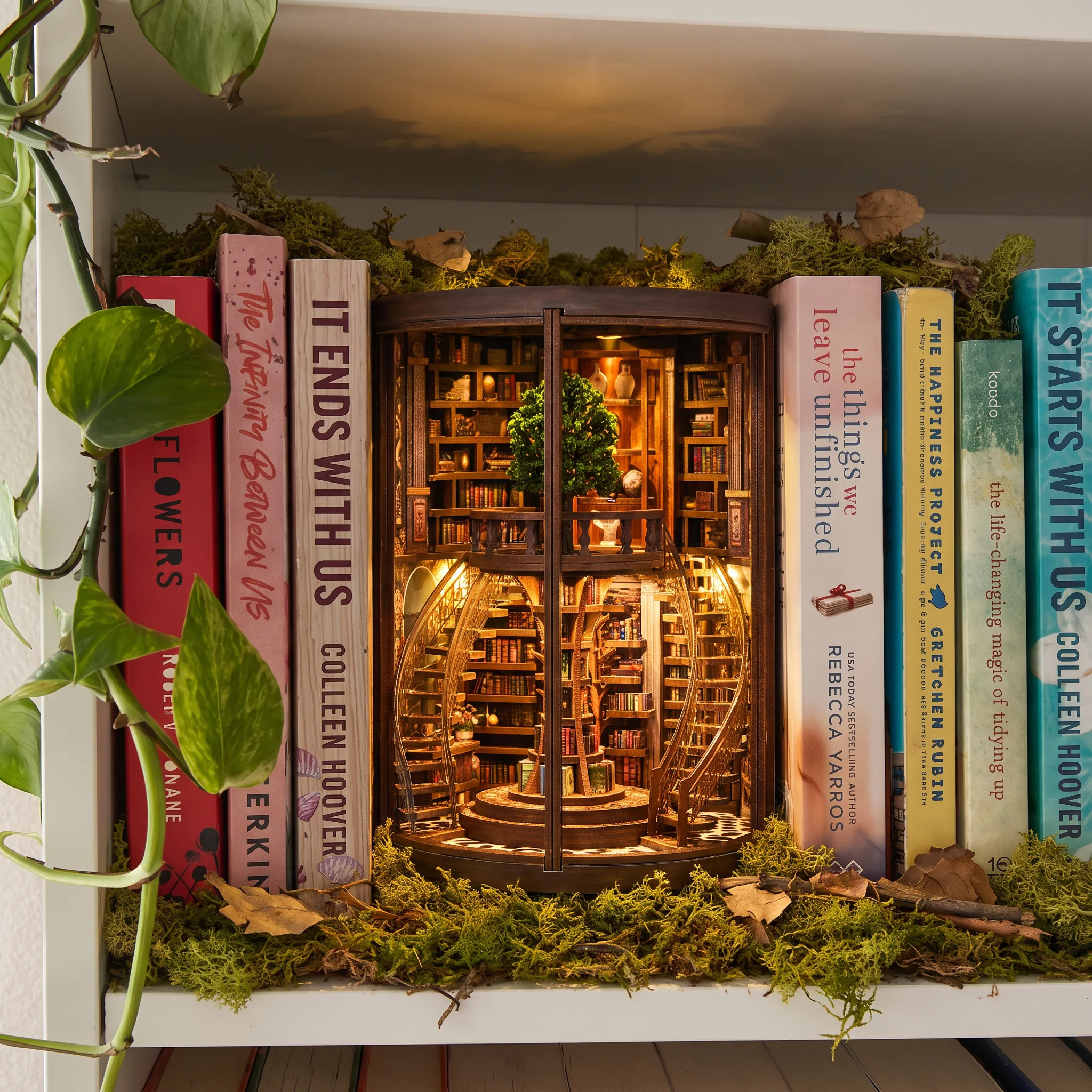 Álomkönyvtár Book Nook – Kép 5