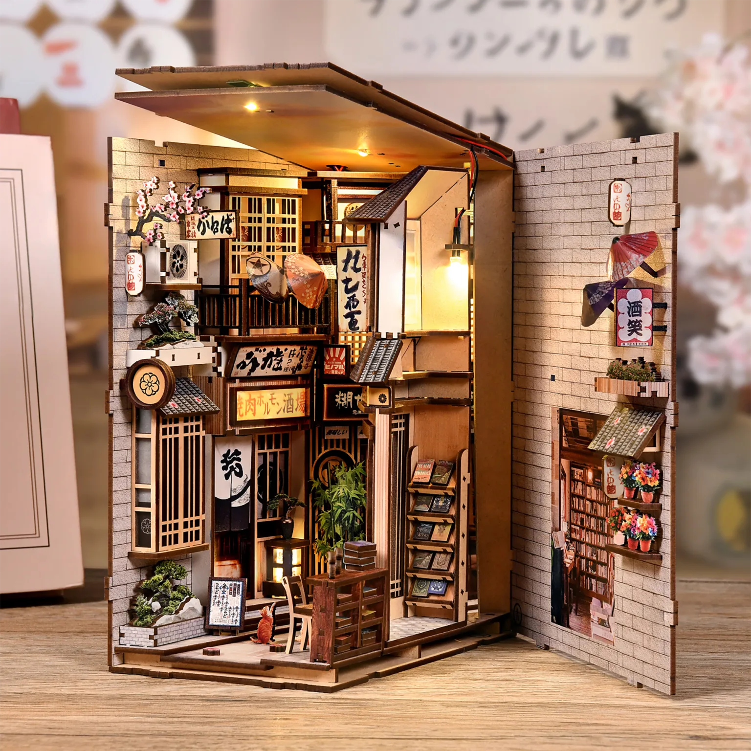 Pequeno Japão Book Nook - Imagem 15