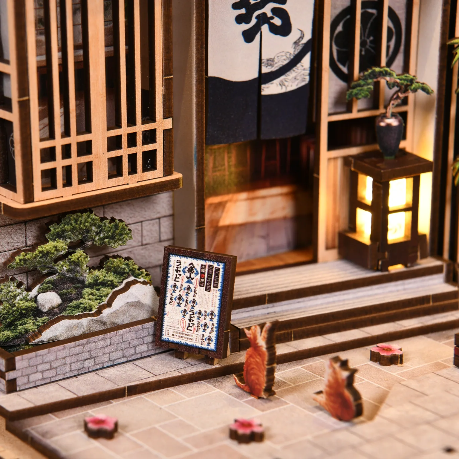 Pequeno Japão Book Nook - Imagem 16