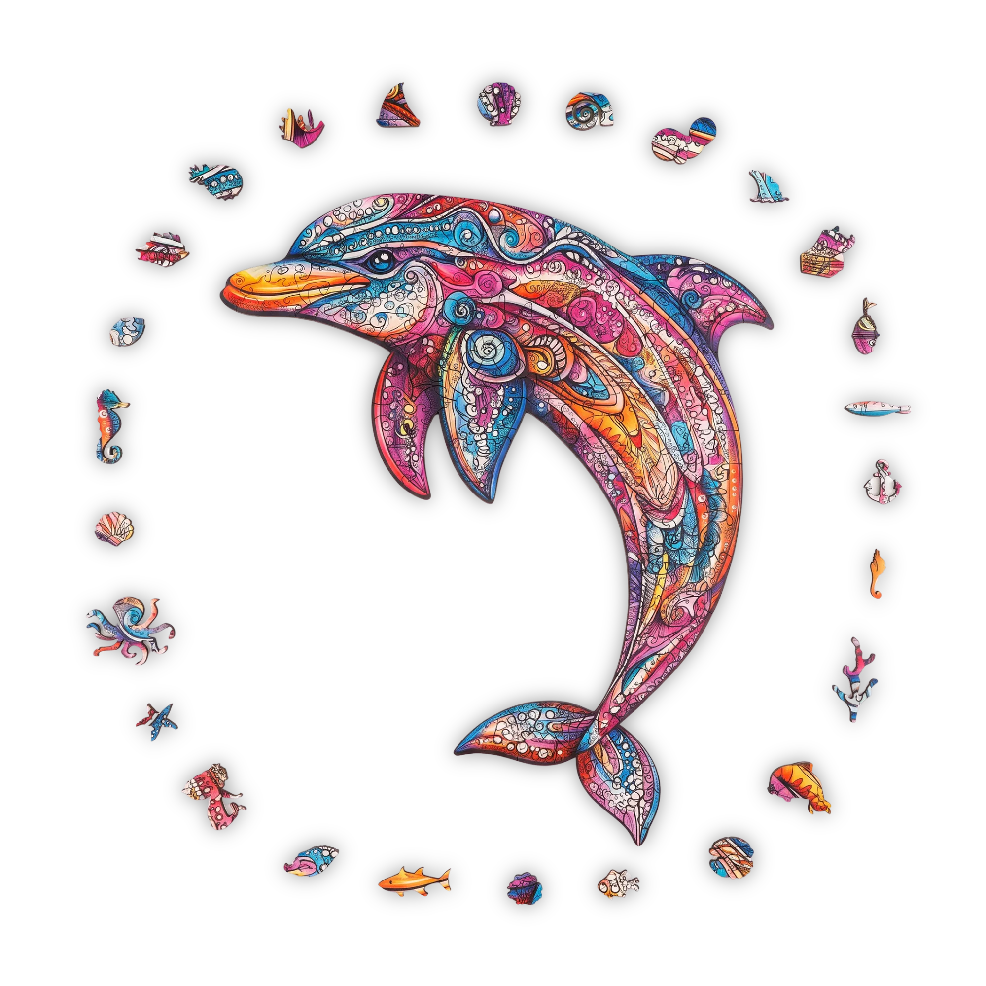 Adriaterhavet Delfin Puslespil - Billede 2