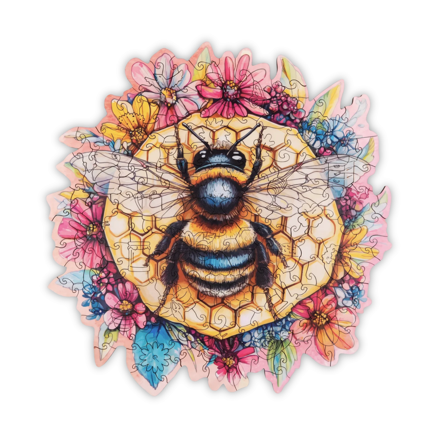 BusyBee_transparent1 Slagalica Marljiva Pčela - Slika 1