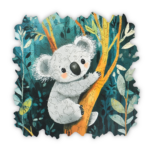 Klatrende Koala Puslespil