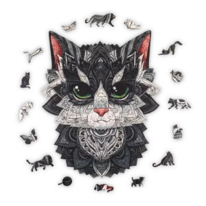 Puzzle "Neugierige Katze" – Bild 2