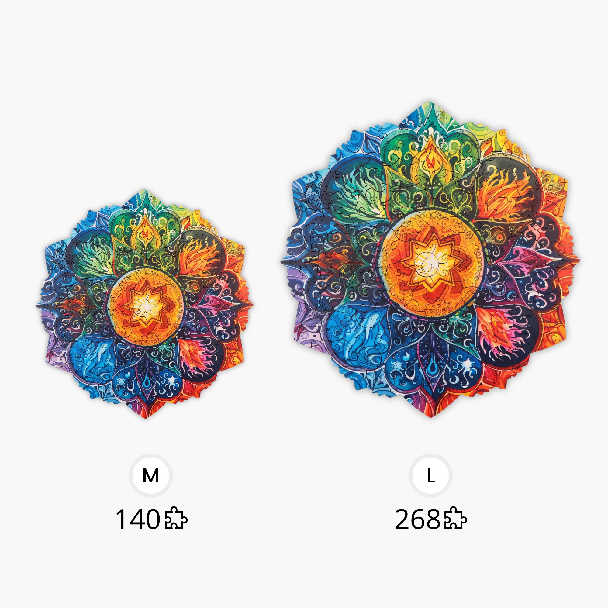 Puzzle Mandala Elementi - immagine 3