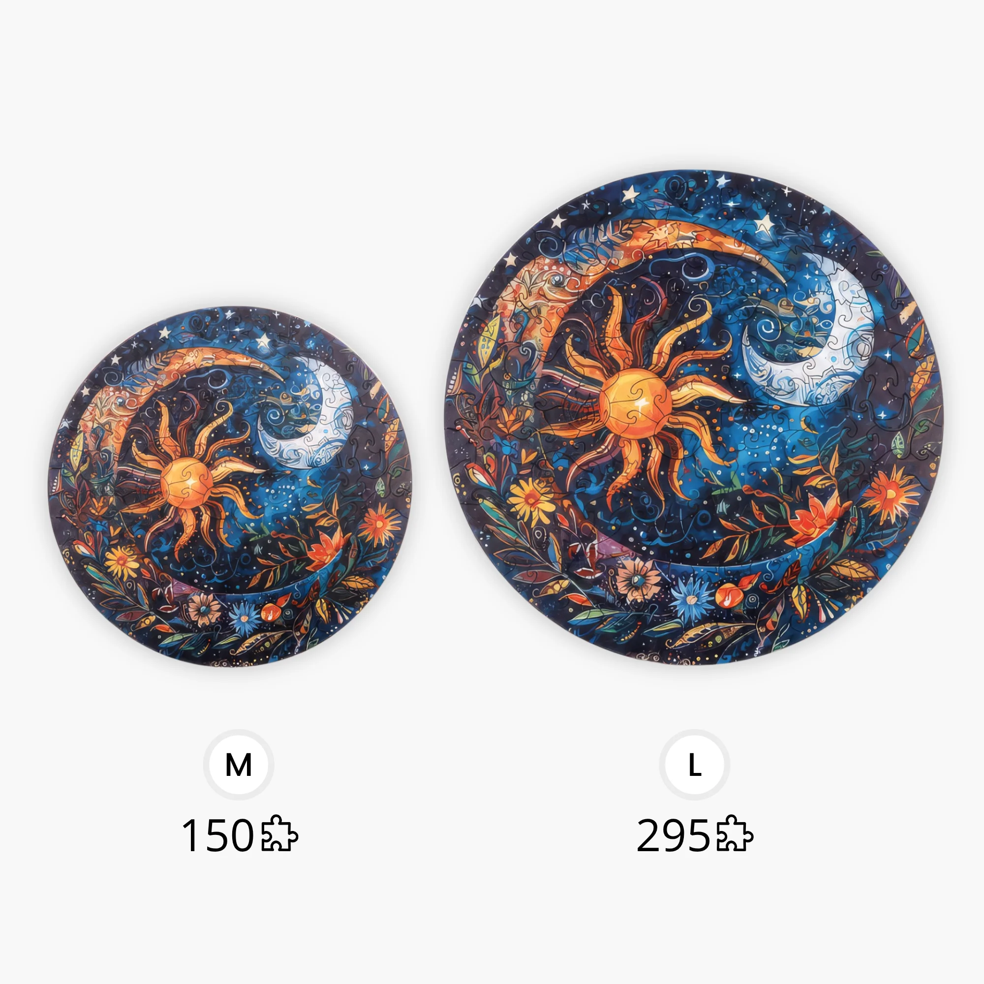 Nočni Cvet Mandala Sestavljanka - slika 3