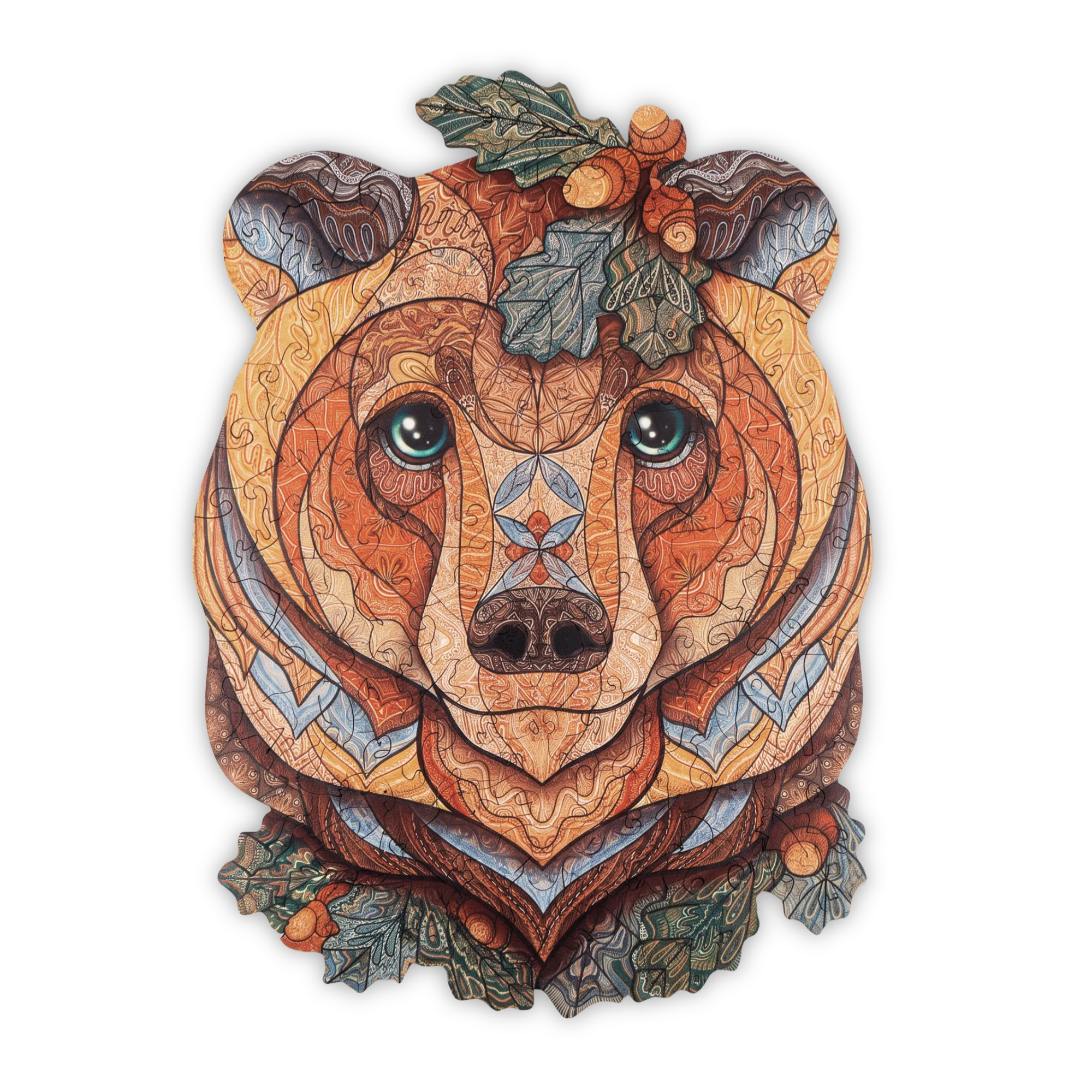 ForestBear_transparent1 Skovbjørn Puslespil - Billede 1