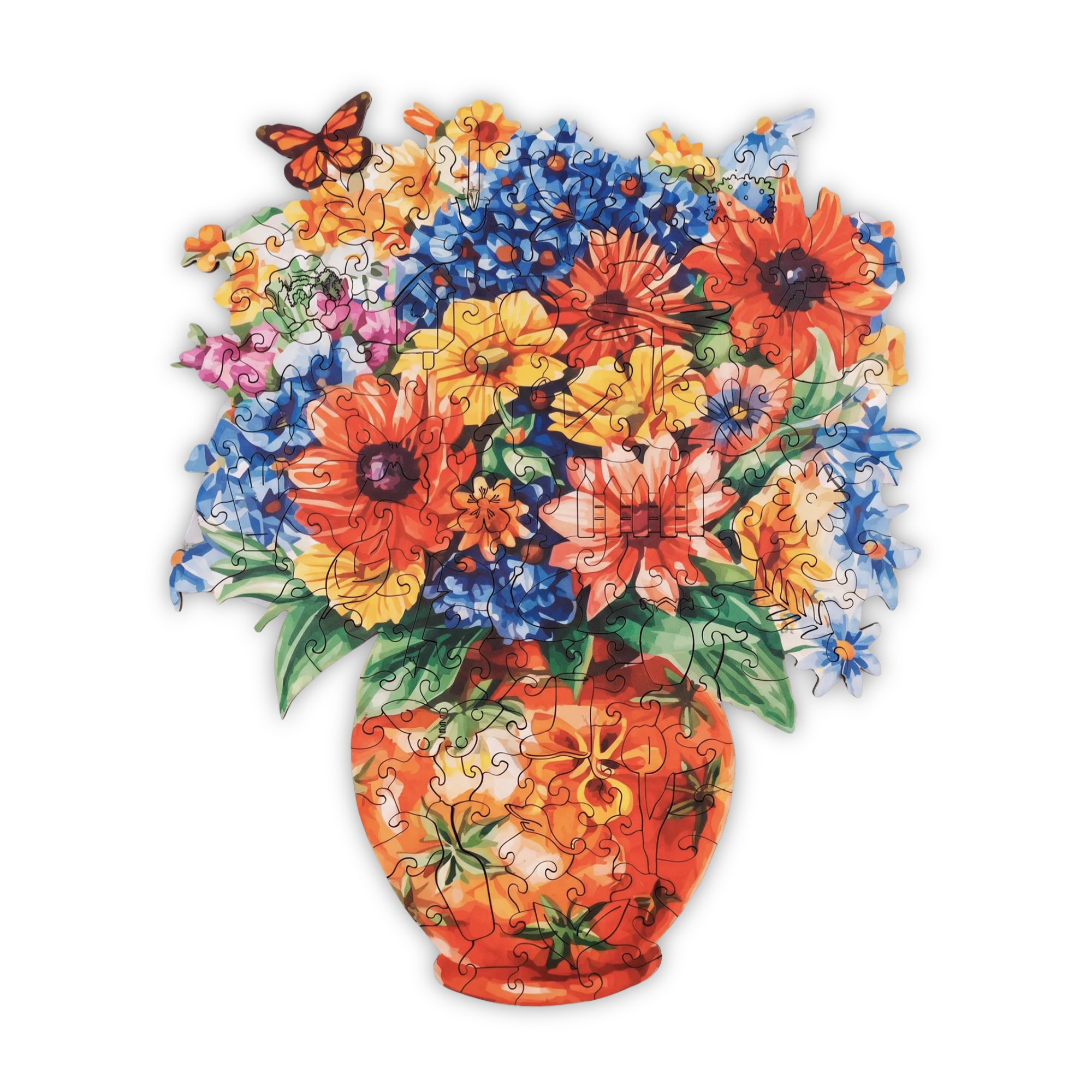 Havens Blomster Puslespil - Billede 1