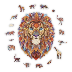 Puzzle "Mächtiger Löwe" – Bild 2