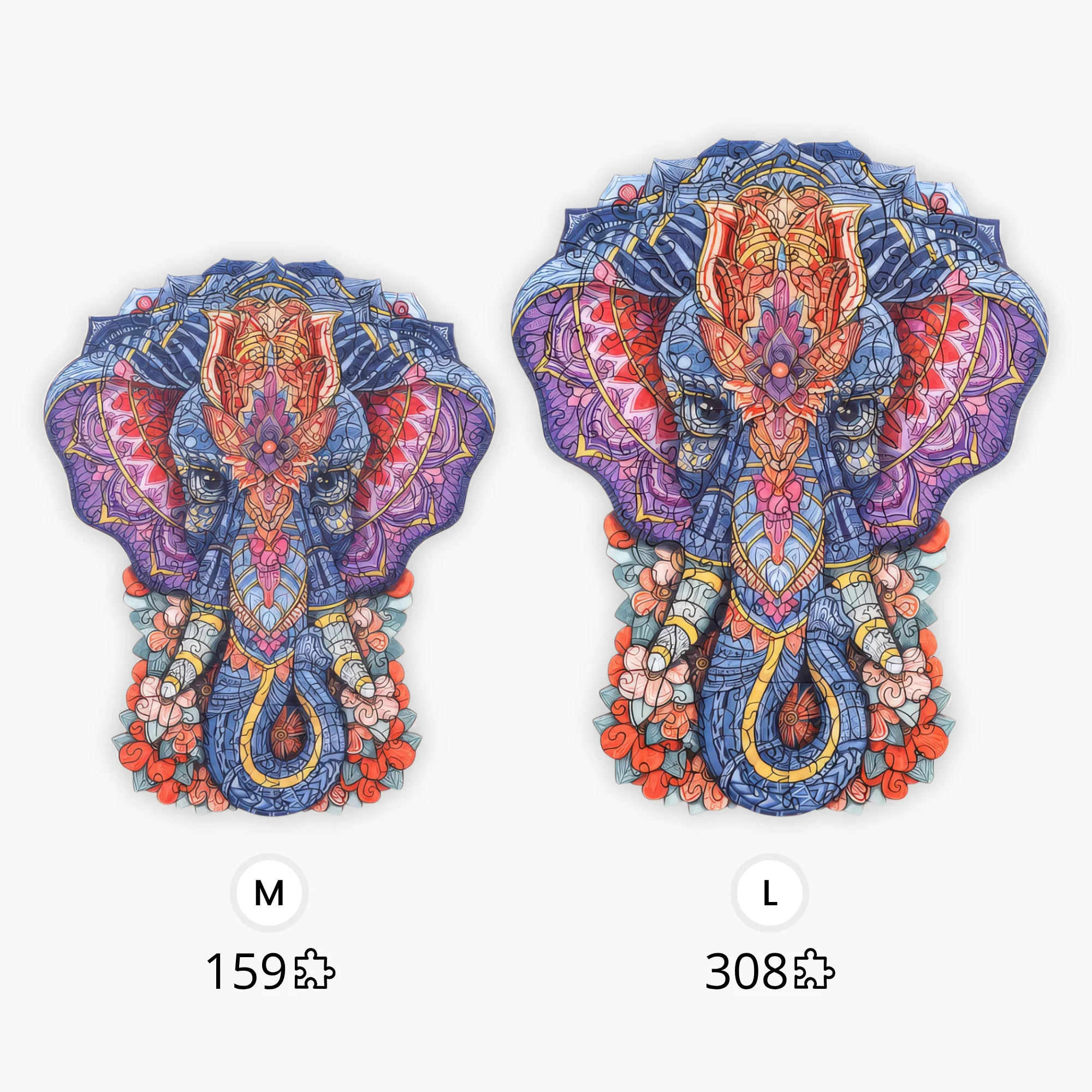Puzzle Eléphant Mystique – Image 3
