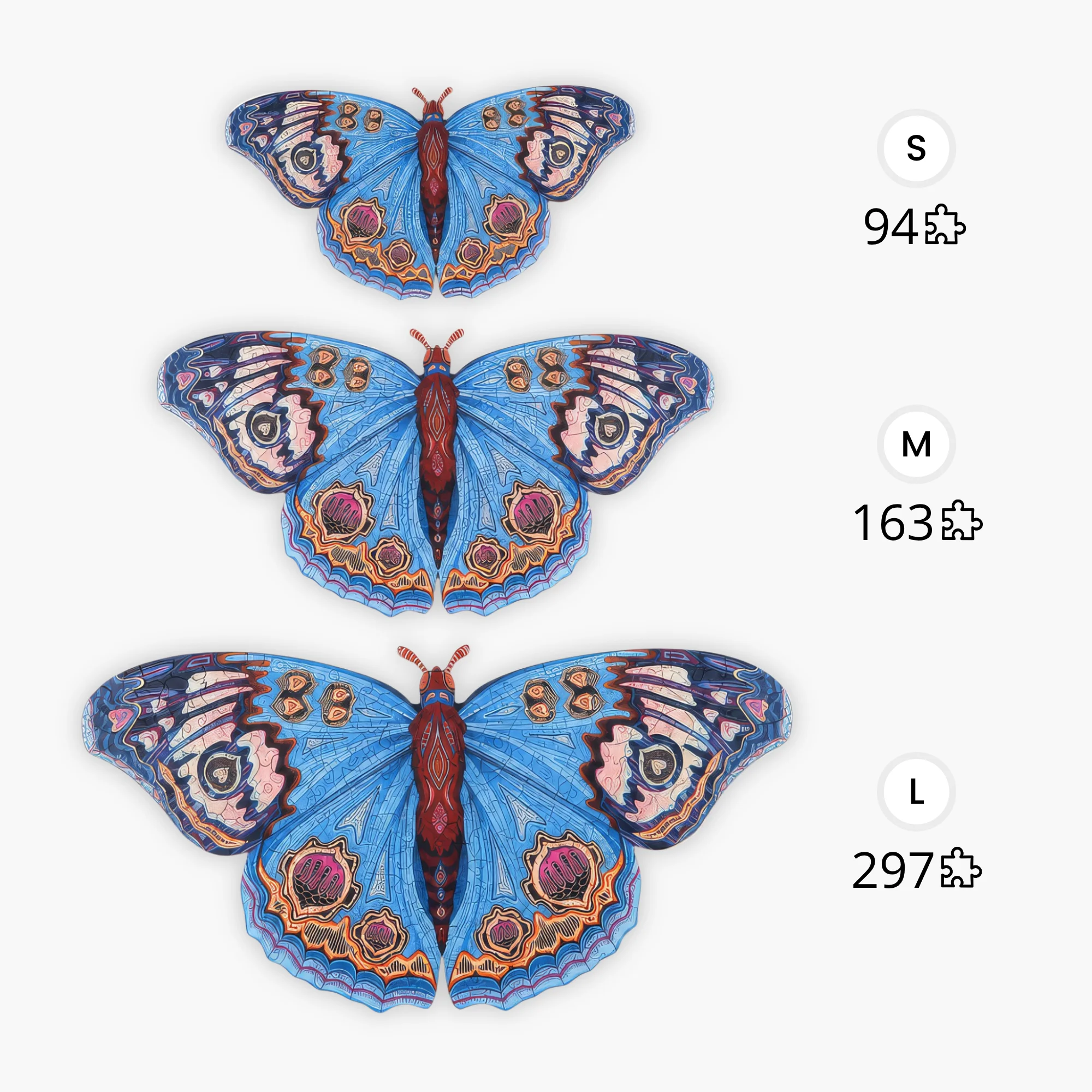 Speelse Vlinder Puzzel - Afbeelding 3